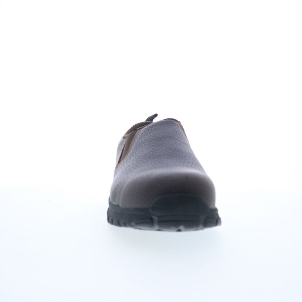 Avenger Mens Flight Slip-On AT Brown Shoes (NWT) - Picture 3 of 7